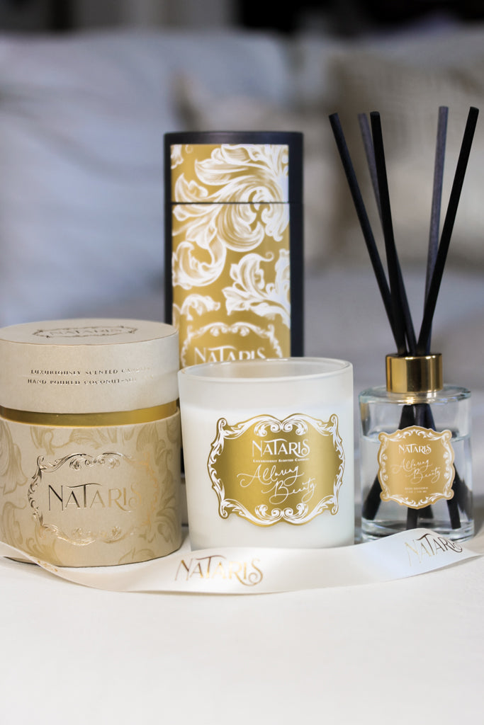 "Alluring Beauty" 11oz Luxury Candle - Nataris Candles