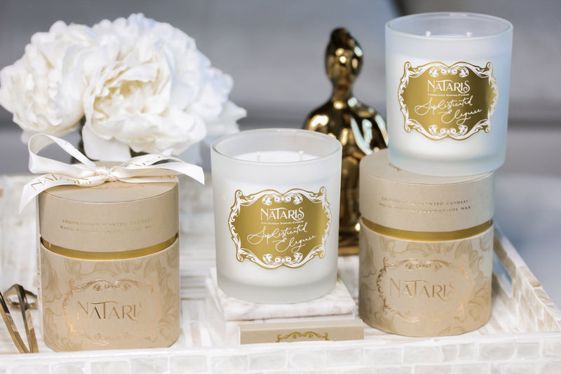 "Sophisticated Elegance" 11oz Luxury Candle - Nataris Candles